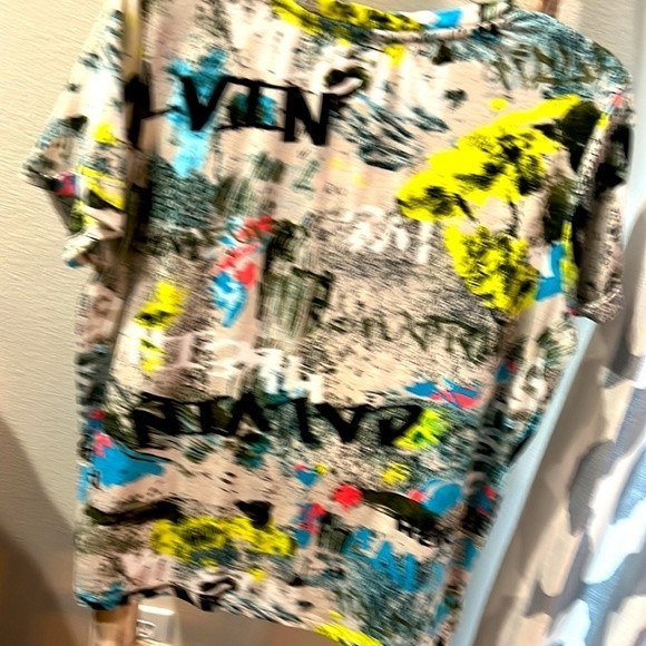 Woman’s Calvin Klein Performance Workout Crewneck‎ T-Shirt Multi - Picture 5 of 6